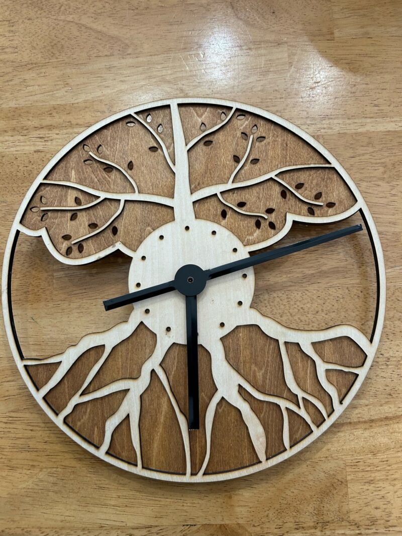 Tree of Life Layered Clock – Timeless Beauty, Rooted in Meaning